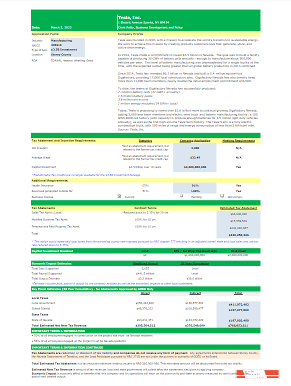 USA TESLA utility bill Word and PDF template